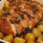 Cena para 8 personas: pollo al horno con papas y verduras fácil y rendidor